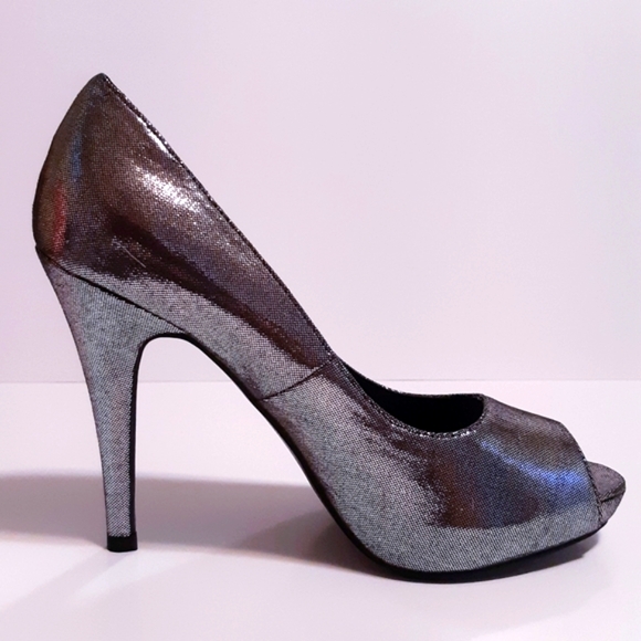 Call It Spring Silver Pumps - Picture 4 of 7